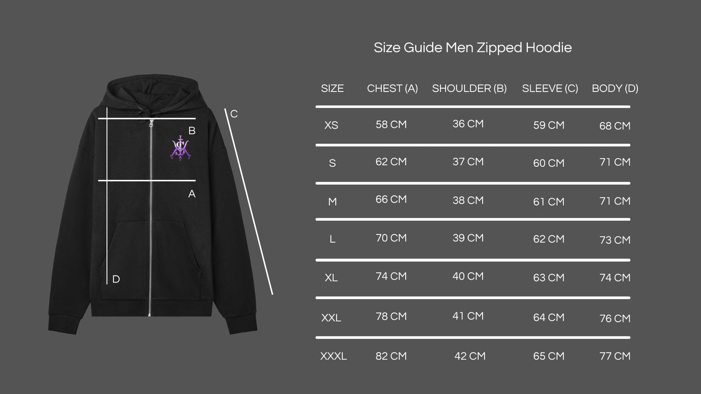 Kristin Starkey Zipped Hoodie (Unisex)